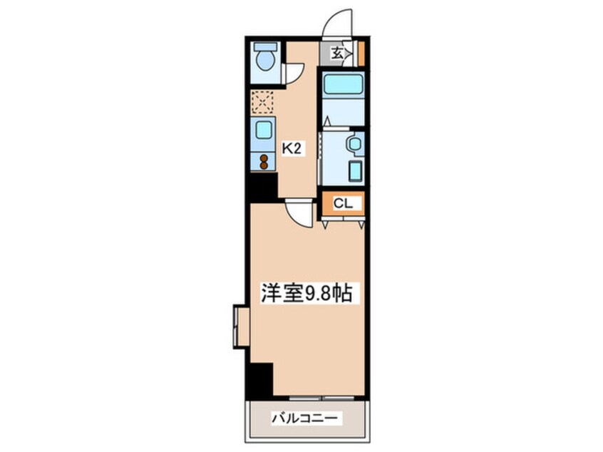 間取図 タウンコートＳ