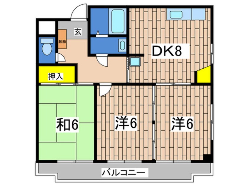 間取図 ウィステリア