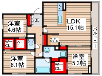 間取図 ブルメール