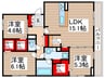 ブルメール 3LDKの間取り