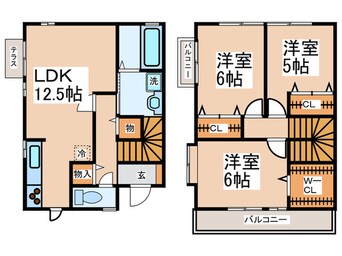 間取図 ラルムＡ