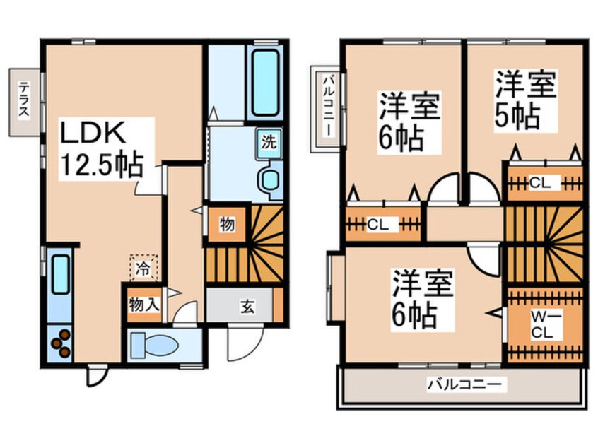 間取図 ラルムＡ