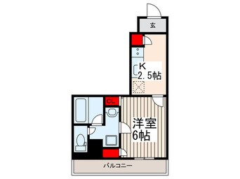 間取図 ナパージュ竹ノ塚駅前