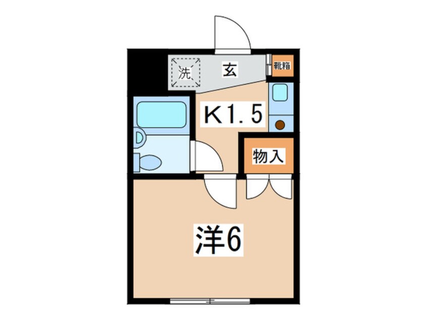 間取図 ア－チス相模大野Ⅰ(103)