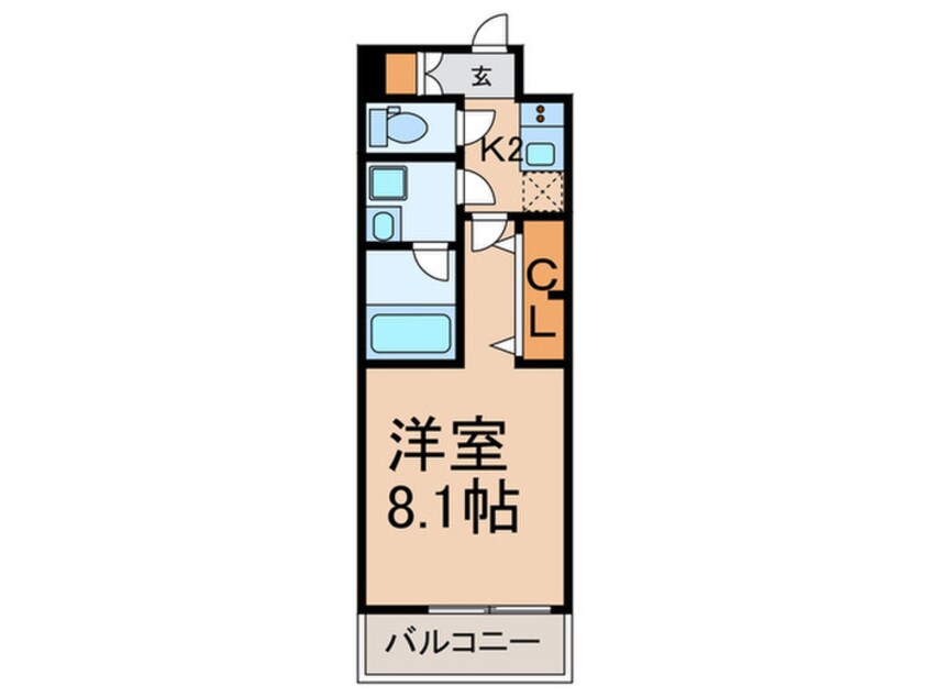 間取図 GRANPASEO神楽坂Ⅱ