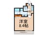GRANPASEO神楽坂Ⅱ 1Kの間取り