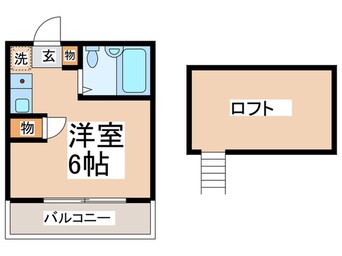 間取図 ネオプラザ白楽Ａ