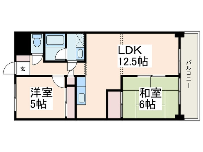 間取り図 ドミ－ル市ヶ尾