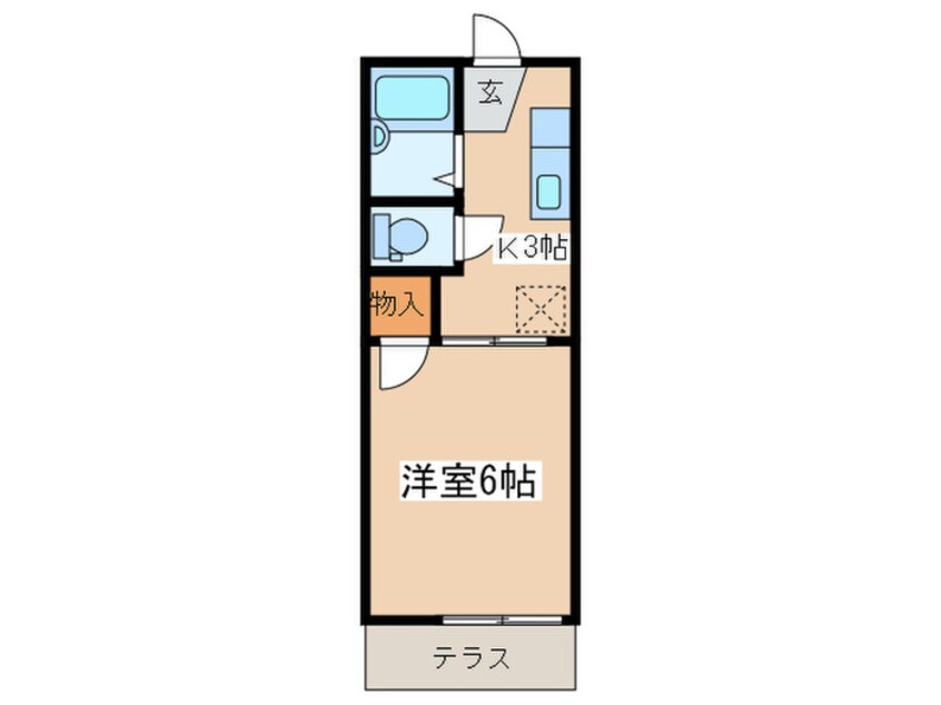 間取図 サンファミールＳＹ