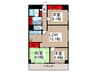 曳舟東ビューハイツ(514) 3LDKの間取り