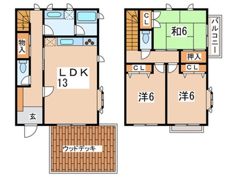 間取図 プラザマノワ－ルＤ棟