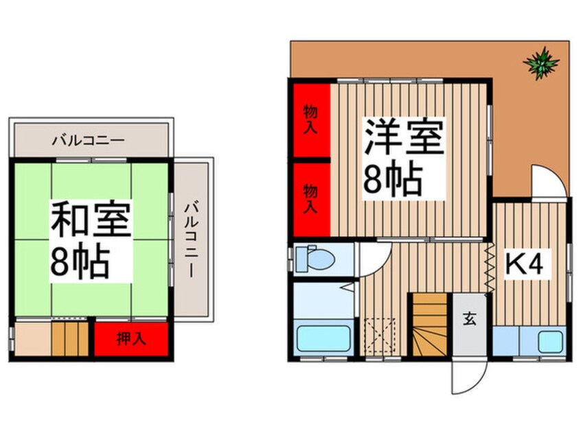 間取図 寺尾戸建