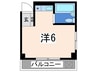 エクセルピア戸塚 1Rの間取り