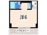 エクセルピア戸塚 1Rの間取り