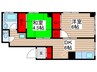 森芳ビル 2DKの間取り