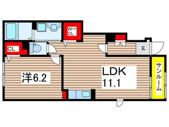 間取図 キャンディハウスⅡ