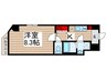 Parc奥浅草 1Kの間取り