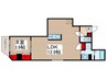 Parc奥浅草 1LDKの間取り