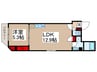 Parc奥浅草 1LDKの間取り