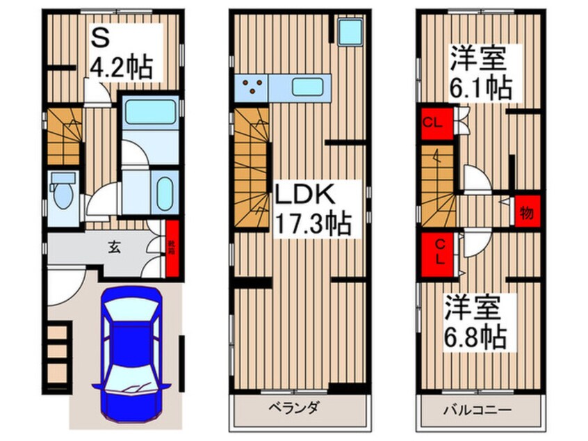 間取図 Kolet市川