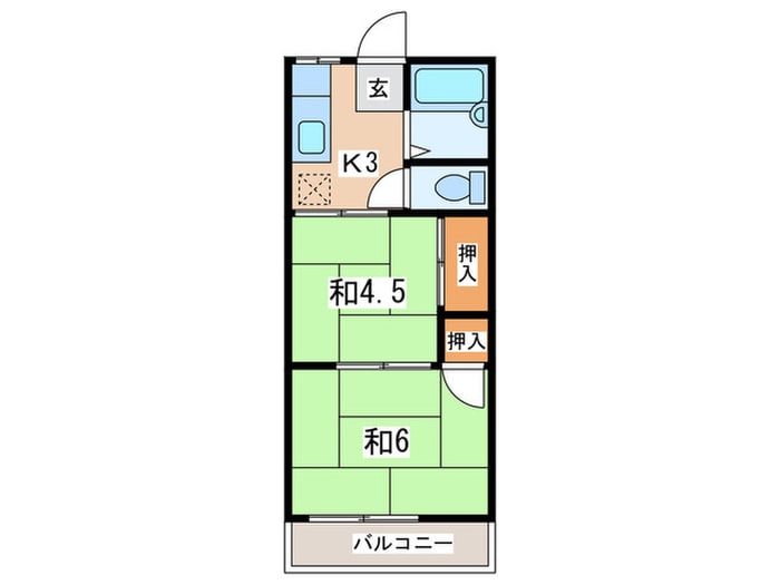 間取り図 クリスティ―ハウス