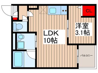 間取図 Jack shimofujisawaⅠ