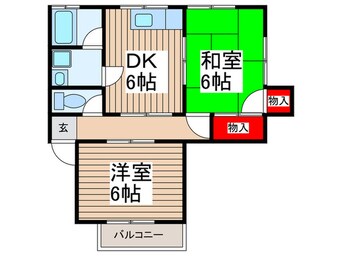 間取図 ボナールミキ