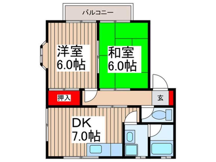 間取図 ボナールミキ