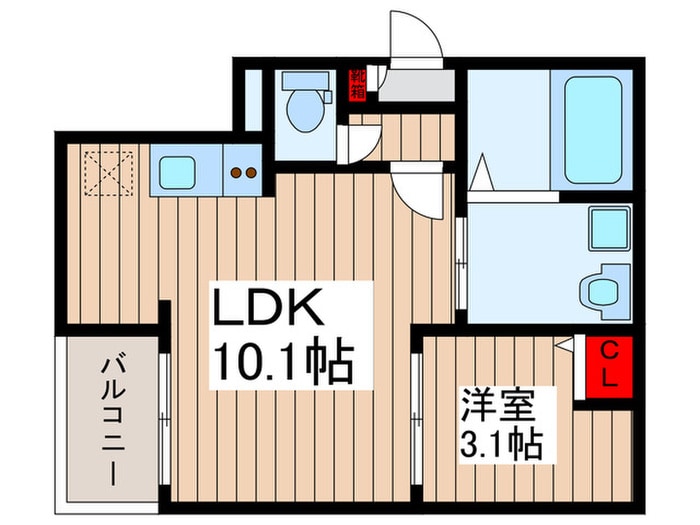 間取り図 Jack　shimofujisawaⅡ