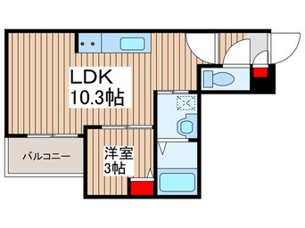間取図 Jack　shimofujisawaⅡ