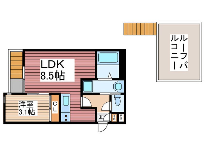 間取図 GRANDTIC越谷レイクタウン