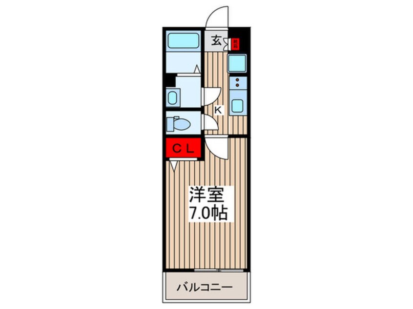 間取図 BELLA CORTE中浦和