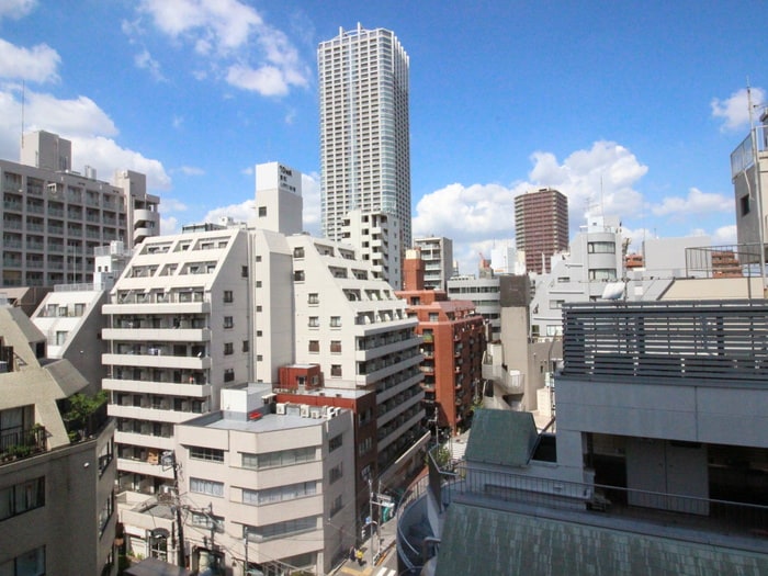 室内からの展望 S-RESIDENCE新宿御苑
