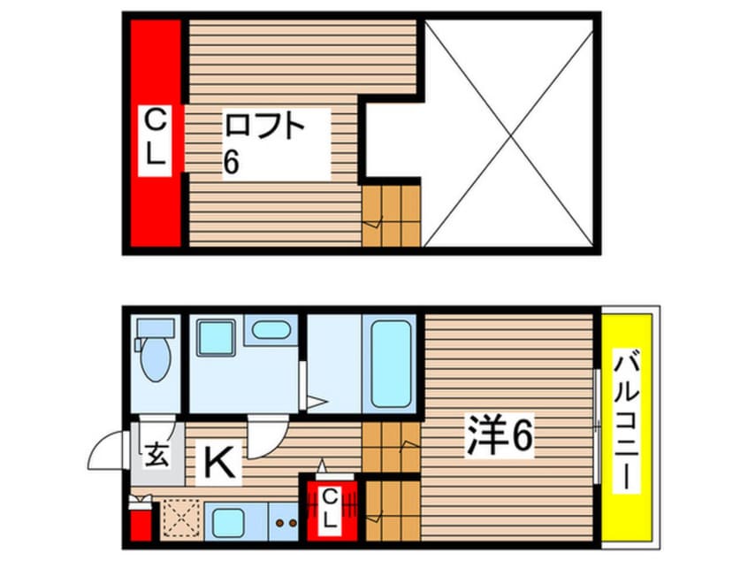 間取図 グランステート千葉
