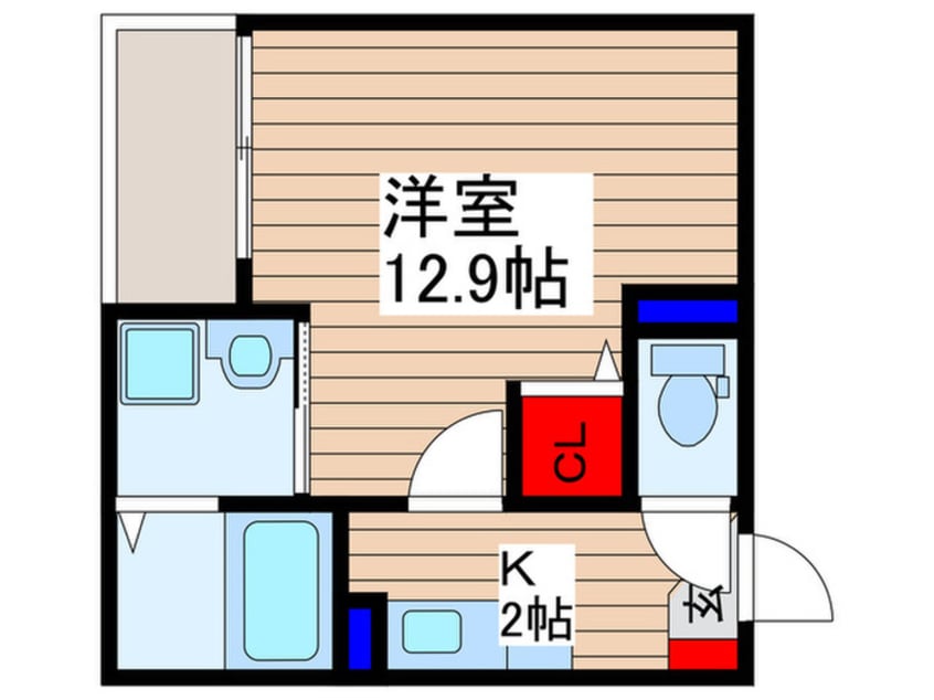間取図 Jack shimofujisawaⅣ