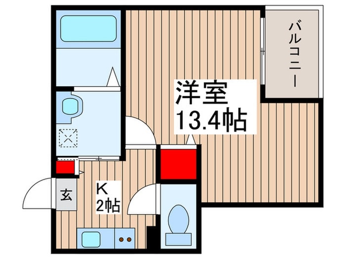 間取り図 Jack shimofujisawaⅣ