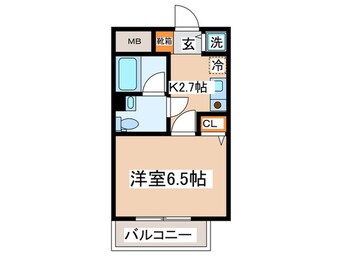 間取図 エクセルコ－ト成城