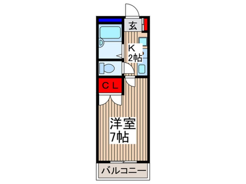 間取図 Ｎ・Ｓマンション