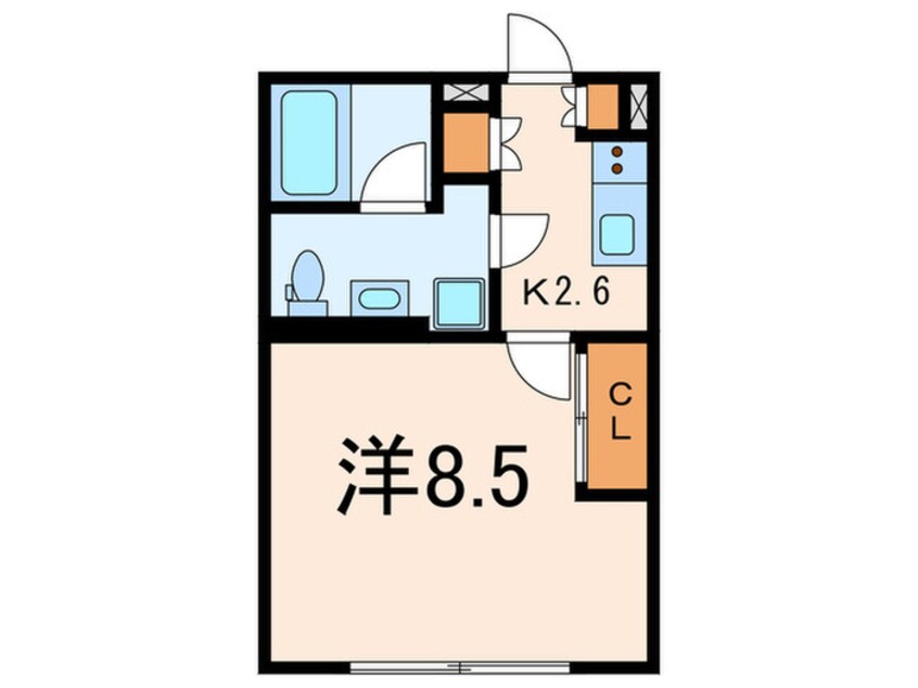 間取図 ＰＡＳＥＯ武蔵小山Ⅲ