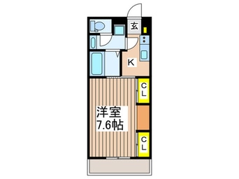 間取図 リブリ・藤沢川名