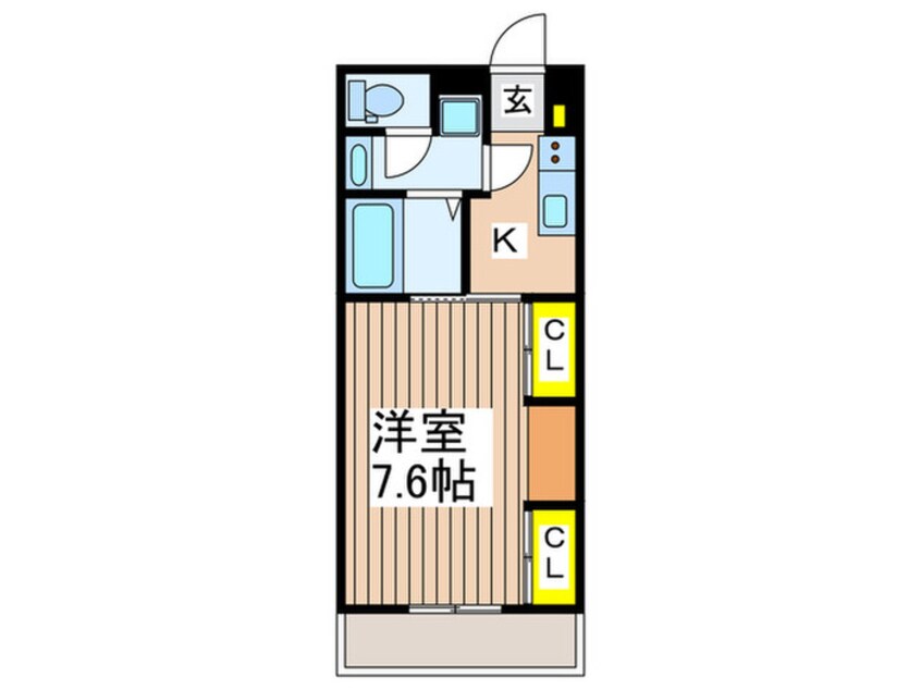 間取図 リブリ・藤沢川名