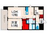 アルブルちとせ尾久駅前 1LDK+Sの間取り