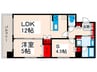 アルブルちとせ尾久駅前 1LDK+Sの間取り