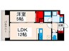 アルブルちとせ尾久駅前 1LDKの間取り