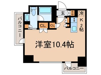 間取図 ベルファ－ス目黒