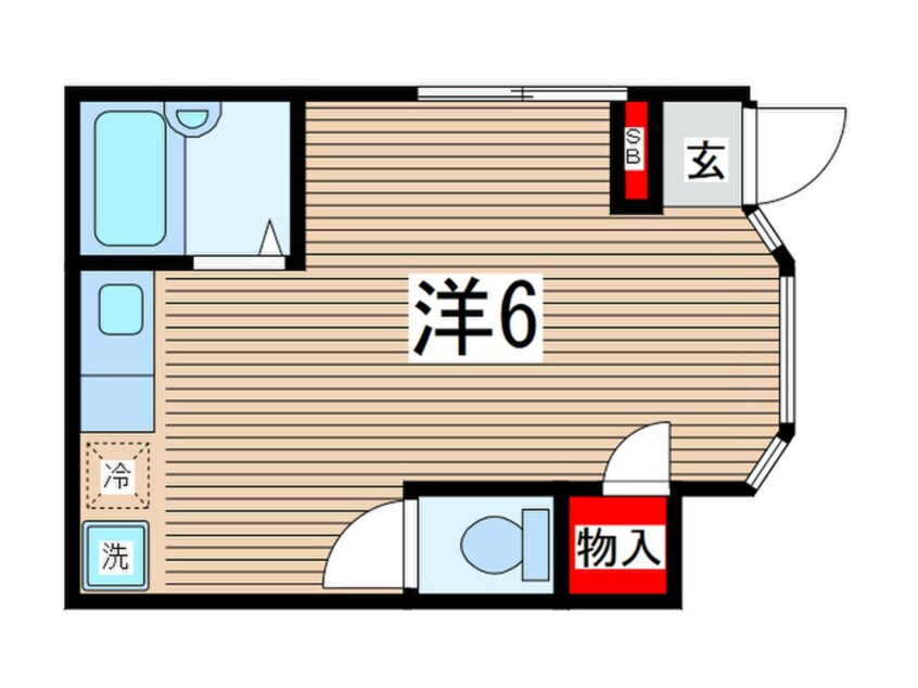 間取図 オリ－ブⅡ