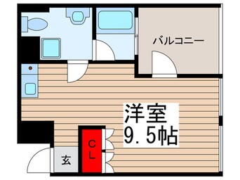 間取図 キャピトル松戸