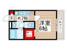 アレンデール 1Kの間取り