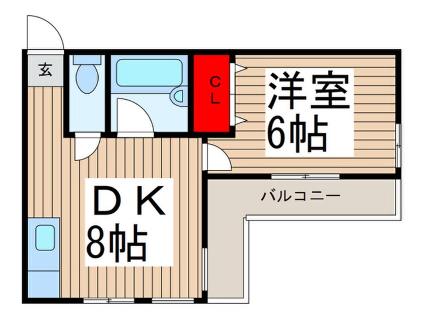 間取図 清瀬貴志ビル