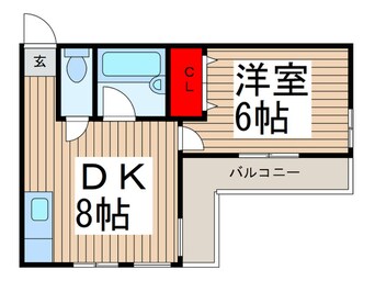 間取図 清瀬貴志ビル